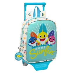 бебешка,раница,раници,safta,baby,shark,surfing,wheeled,backpack,multicolor,(blue)