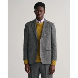 сако,мъжки,сака,gant,herringbone,blazer,grey,(black)