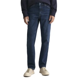 дънки,мъжки,панталони,gant,regular,fit,jeans,blue