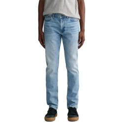 дънки,мъжки,панталони,gant,slim,fit,jeans,light,blue,vintage,(blue)