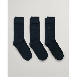 чорапи,мъжки,чорапи,gant,soft,socks,3,pairs,blue,(marine)