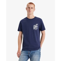 тениска,мъжки,тениски,levi´s,®,graphic,short,sleeve,t,shirt,western,htg,logo,lc,naval,academy,(blue)