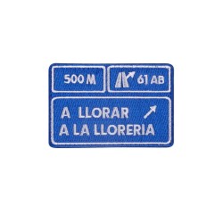 други,аксесоари,elitex,training,a,llorar,a,la,lloreria,patch,blue,(multicolour)