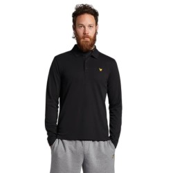 мъжки,блузи,с,яка,lyle,&,scott,tech,long,sleeve,polo,black,(jet,black)