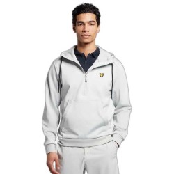 суичър,мъжки,пуловери,lyle,&,scott,windjammer,hoodie,pebble,(white)