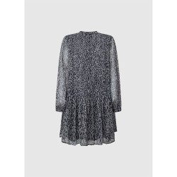рокля,дамски,поли,и,рокли,pepe,jeans,aminta,long,sleeve,short,dress,black