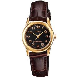 часовник,часовници,casio,ltp,v001gl,1b,collection,watch,brown