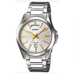 часовник,часовници,casio,mtp1370d7a2,watch,silver,grey,silver,grey,white,(silver)