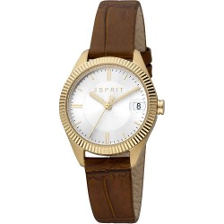 часовник,часовници,esprit,madison,watch,yellow,gold,brown,silver,grey,(golden)