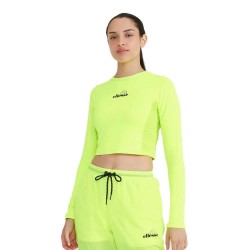 тениска,дамски,тениски,ellesse,matera,long,sleeve,t,shirt,yellow,(neon,yellow)