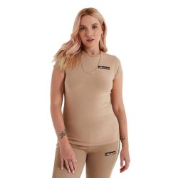тениска,дамски,тениски,ellesse,sidonia,slim,fit,long,sleeve,t,shirt,beige,(209)