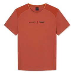 тениска,мъжки,тениски,hackett,hm500781,short,sleeve,t,shirt,orange,(burntorange)