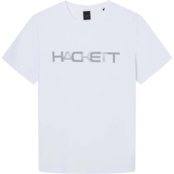тениска,мъжки,тениски,hackett,hm500783,short,sleeve,t,shirt,white