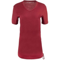 тениска,дамски,тениски,alpine,pro,aika,short,sleeve,v,neck,t,shirt,red,(red)