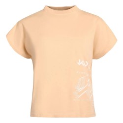 тениска,дамски,тениски,nax,owera,short,sleeve,t,shirt,yellow,(beige)