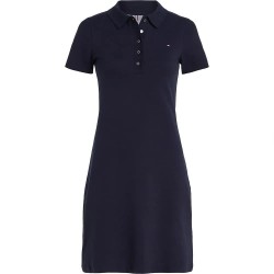 рокля,дамски,поли,и,рокли,tommy,hilfiger,1985,short,sleeve,short,dress,blue