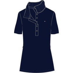 Tommy hilfiger 42047 1985 short sleeve polo - Blue (Desert Sky) дамски,блузи,с,яка,tommy,hilfiger,42047,1985,short,sleeve,polo,blue,(desert,sky)