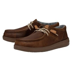обувки,мъжки,обувки,hey,dude,wally,grip,craft,leather,shoes,brown