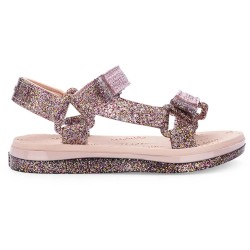 сандали,детски,сандали,и,чехли,melissa,mini,papete,+,rider,i,sandals,pink,(pink,clear,glitter,pink)