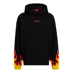 блуза,мъжки,пуловери,hugo,droma,10254014,sweatshirt,black