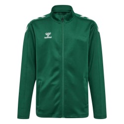 яке,детски,анцузи,hummel,core,xk,poly,tracksuit,jacket,green,(evergreen)
