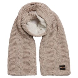 шал,ръкавици,шапки,и,шалове,superdry,cable,scarf,oaty,beige,fleck,(beige)