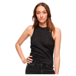 тениска,дамски,тениски,superdry,studios,merino,sleeveless,t,shirt,black,metallic,(black)