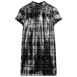 тениска,дамски,поли,и,рокли,superdry,vintage,sequin,t,shirt,dress,silver