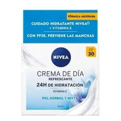 козметика,за,защита,от,слънце,nivea,085911,spf30+,día,50ml,sunscreen,white