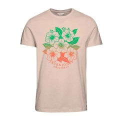 тениска,мъжки,тениски,jack,&,jones,aruba,1,short,sleeve,t,shirt,beige,(buttercream)