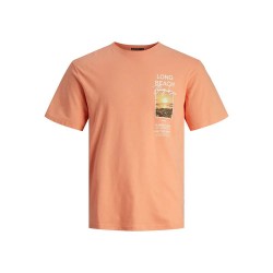 тениска,мъжки,тениски,jack,&,jones,aruba,photo,short,sleeve,t,shirt,canyon,sunset,(orange)