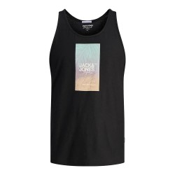 тениска,мъжки,тениски,jack,&,jones,aruba,sunset,sleeveless,t,shirt,black