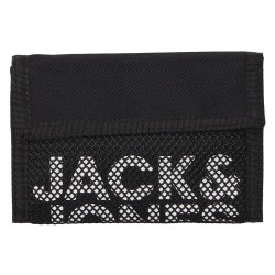 портфейли,и,портмонета,jack,&,jones,ashford,mesh,wallet,wallet,black,(black,detail,island,green)