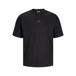 тениска,мъжки,тениски,jack,&,jones,austin,photo,short,sleeve,t,shirt,black,(black)