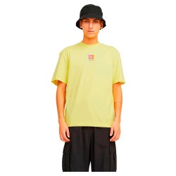 тениска,мъжки,тениски,jack,&,jones,beech,logo,short,sleeve,t,shirt,lemon,verbena,(yellow)