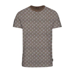 тениска,мъжки,тениски,jack,&,jones,blulincoln,short,sleeve,t,shirt,cub,(brown)