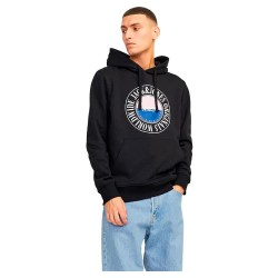 суичър,мъжки,пуловери,jack,&,jones,cobin,hoodie,black
