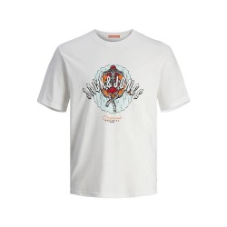 тениска,мъжки,тениски,jack,&,jones,coconut,skull,short,sleeve,t,shirt,bright,white,(white)