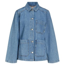 Яке Jack & jones Elza Worker Ket JJXX denim jacket - Blue (Light Blue Denim) яке,дамски,якета,и,палта,jack,&,jones,elza,worker,ket,jjxx,denim,jacket,blue,(light,blue,denim)