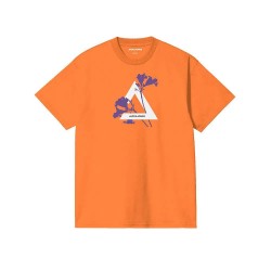 тениска,мъжки,тениски,jack,&,jones,floral,triangle,short,sleeve,t,shirt,orange,(tangerine)