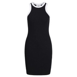 рокля,дамски,поли,и,рокли,jack,&,jones,forest,jjxx,sleeveless,midi,dress,black,(black,detail,bright,white,bindings)