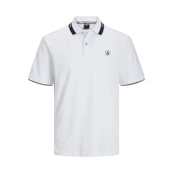 мъжки,блузи,с,яка,jack,&,jones,hass,logo,plus,size,short,sleeve,polo,white,(white)