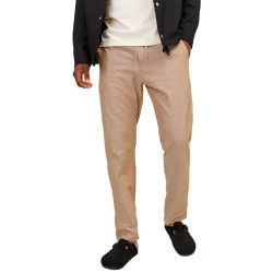 анцуг,мъжки,панталони,jack,&,jones,kane,summer,linen,blend,joggers,rubber,detail,melange,(beige)