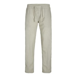 анцуг,мъжки,панталони,jack,&,jones,kane,summer,linen,blend,joggers,wrought,iron,detail,melange,(beige)