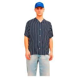 риза,с,къс,ръкав,мъжки,ризи,jack,&,jones,luke,aruba,resort,short,sleeve,shirt,sky,captain,stripes,stripes,(grey)