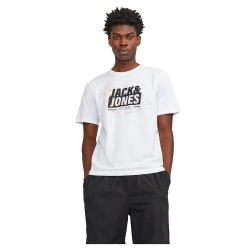 тениска,мъжки,тениски,jack,&,jones,map,logo,short,sleeve,t,shirt,white,(white)