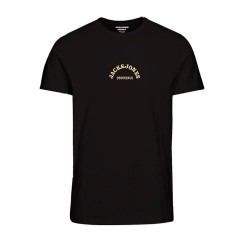 тениска,мъжки,тениски,jack,&,jones,marbella,2,short,sleeve,t,shirt,black,(black)