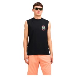 тениска,мъжки,тениски,jack,&,jones,mykonos,sleeveless,t,shirt,black