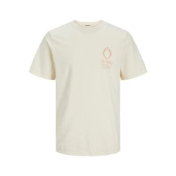 тениска,мъжки,тениски,jack,&,jones,noto,graphic,chest,short,sleeve,t,shirt,beige,(buttercream)