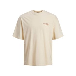 тениска,мъжки,тениски,jack,&,jones,noto,type,photo,short,sleeve,t,shirt,buttercream,(beige)